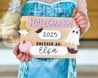 Halloween Costume Memory Photo Prop