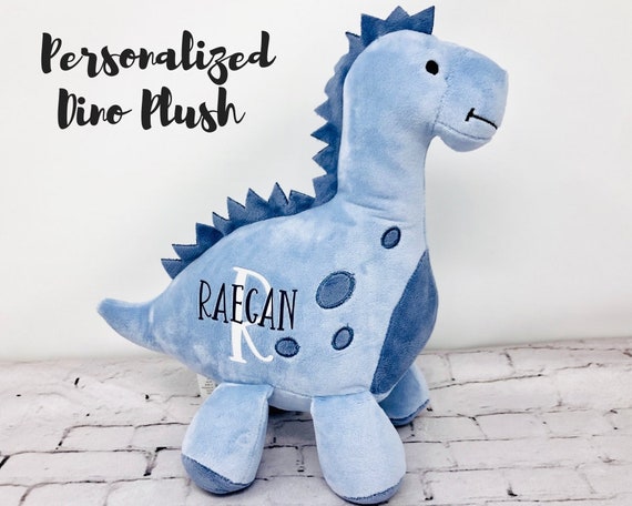 personalized stuffed dinosaur