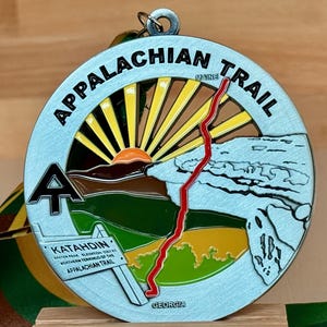 Appalachian Trail Medal / Ornament with optional engraving / personalization