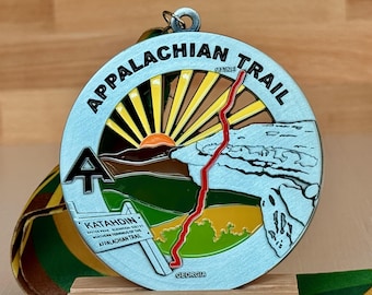 Appalachian Trail Medal / Ornament with optional engraving / personalization