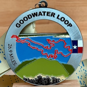 Médaille/ornement Goodwater Loop avec gravure/personnalisation en option
