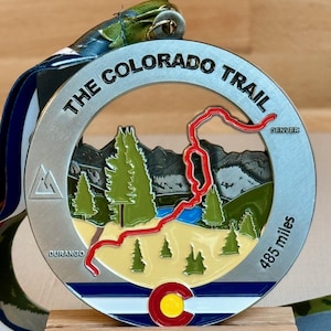 The Colorado Trail Medal / Ornament with optional engraving / personalization