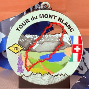 Tour Du Mont Blanc Ornament - Etsy