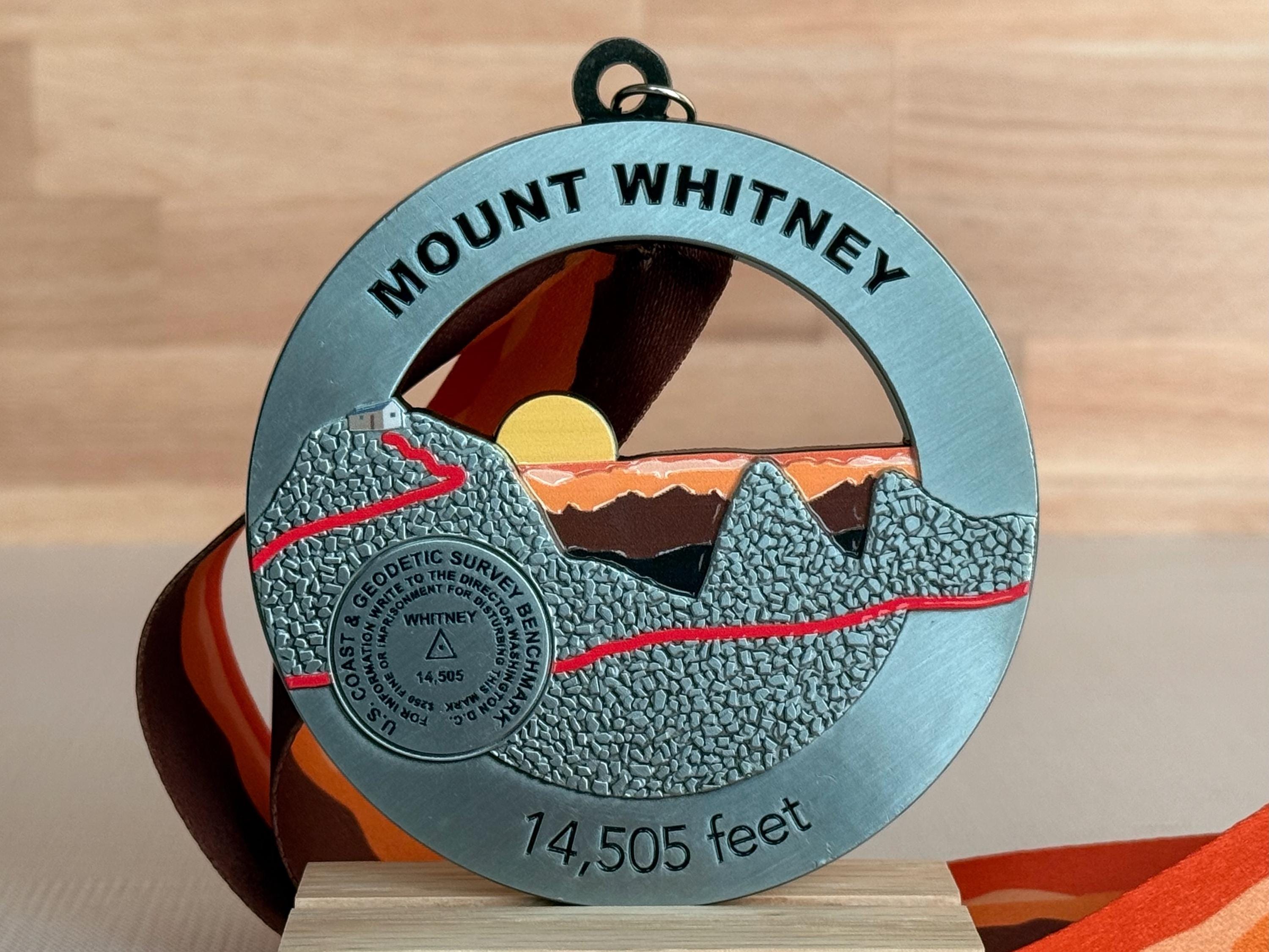 Whitney Sign Mount Whitney Summit Sign