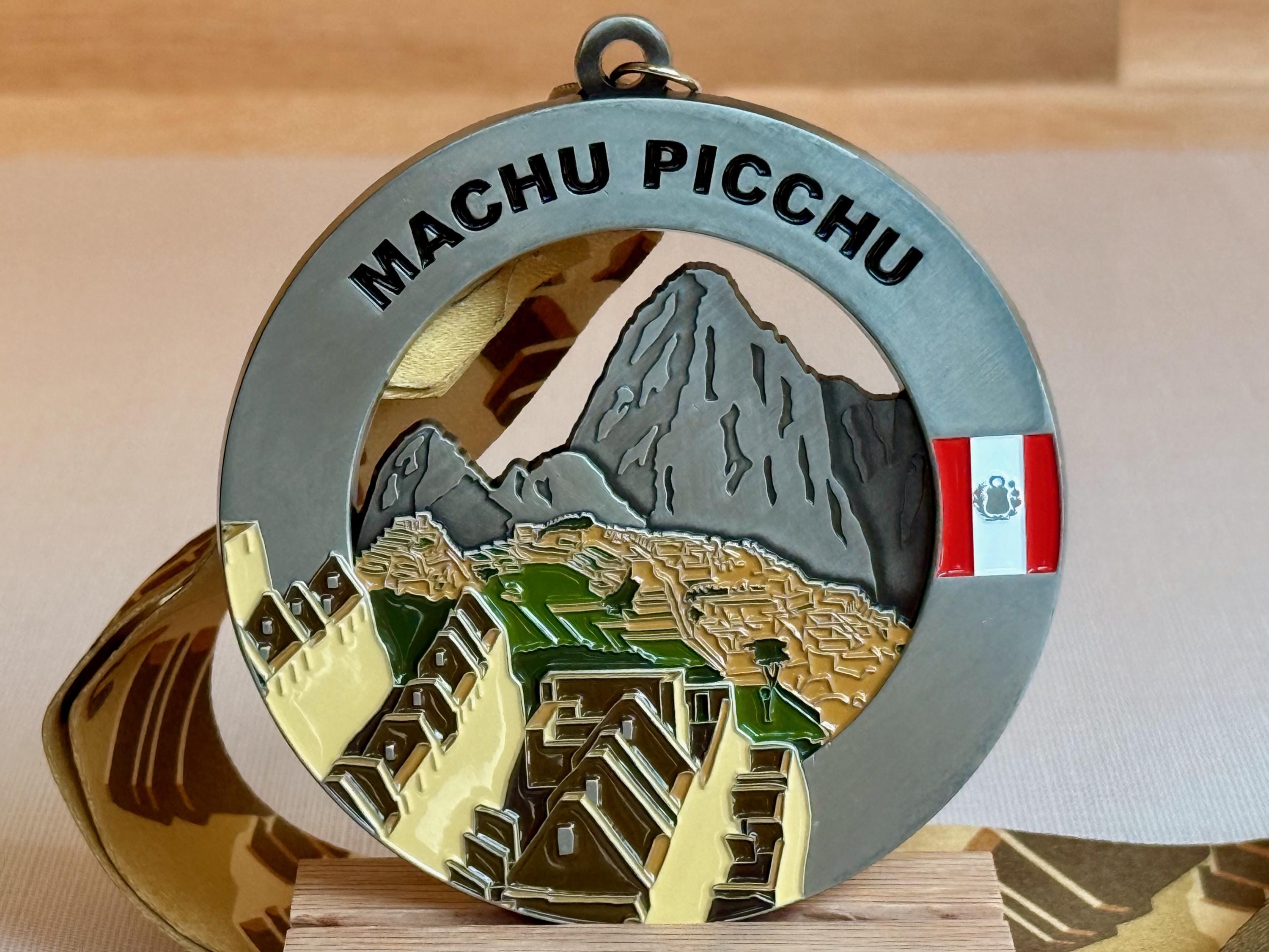Médaille The Conqueror – Inca Trail 26,2 Miles – Marathon Or