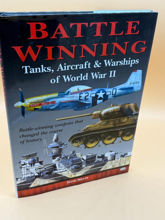 Battle Winning Tanks Aircraft and Warships of World War ll by David Miller 2000 Salamander Books Military history books Military Weapons