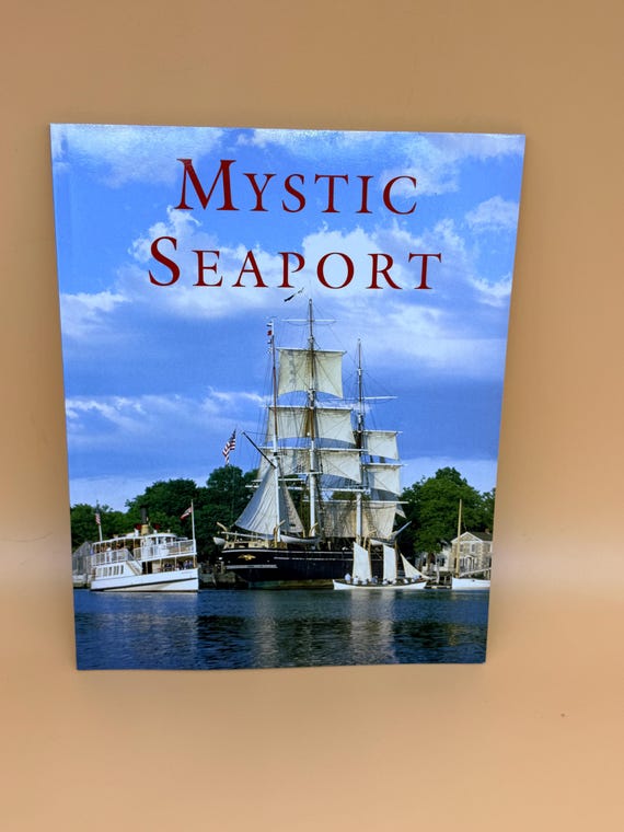 Mystic Seaport Visitors Guide 2002 Mystic Seaport Museum paperback historic Connecticut books