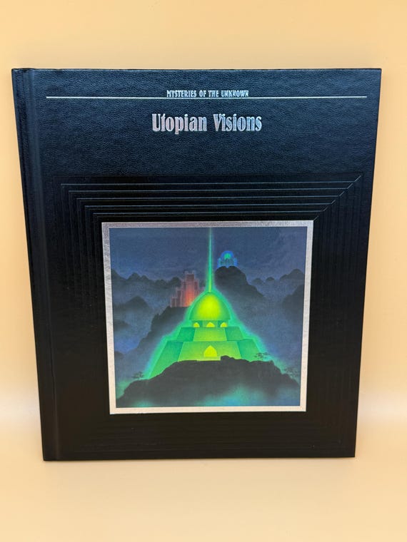 Utopian Visions Mysteries of the Unknown series Time Life Books 1989 Psychic books Metaphysical books paranormal book gifts for readers