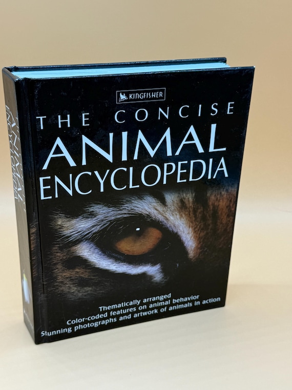 The Concise Animal Encyclopedia 2003 Kingfisher Books Children's Animal books Nature book gifts for young naturalists