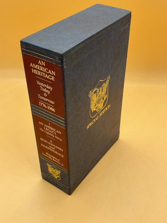 American History Books Iron Industry, & Independence AND An American Legacy The Oglebay Story 2 Volume Set SIGNED by Courtney Burton Jr