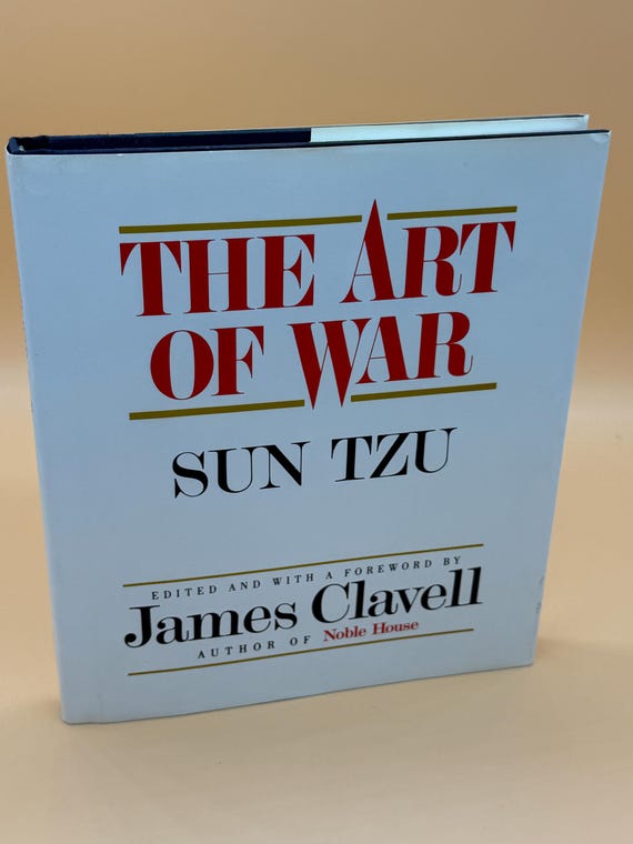 The Art of War by Sun Tau Editor James Clavell with Foreword 1983 Delacorte Press History Military books