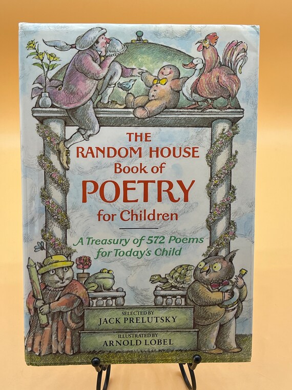 Childrens Books The Random House Book of Poetry for Children Random House 1983 hardcover Poetry Lovers Gift Books for Kids Childrens Poems