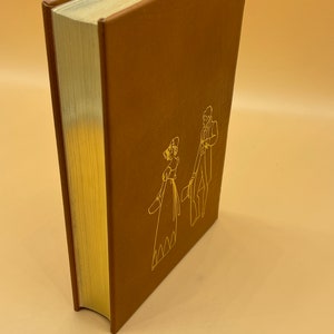 Collectible Literature Books Emma by Jane Austen Illustrator Fritz Kredel 1983 Easton Press Leather Gifts for Readers Literary Classics image 3