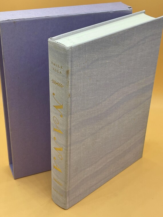 Nana by Emile Zola  1976 Heritage Press HC with slipcase Classic French Literature Gift Books French Novels Rare Books Collectible Vintage