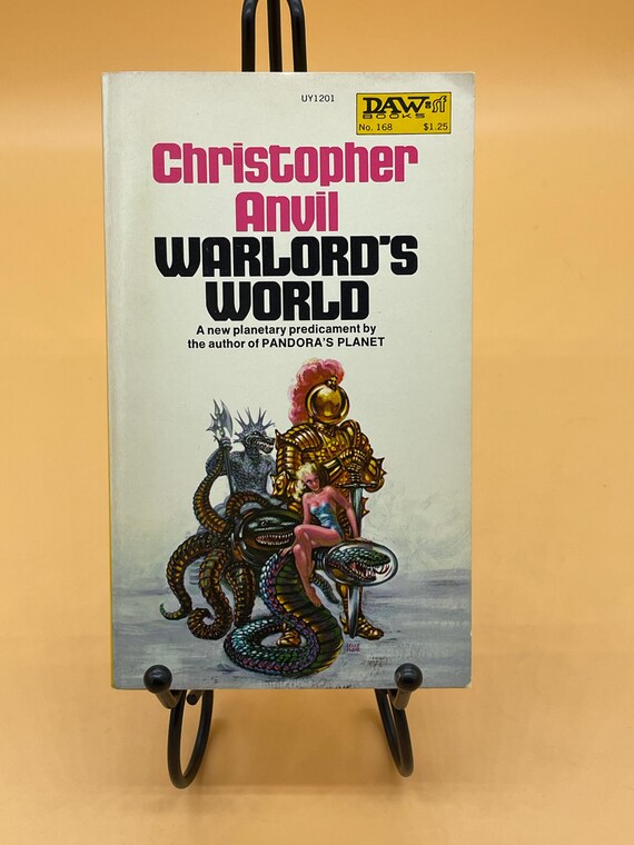 Warlord's World by Christopher Anvil DAW #168 Sci Fi vintage paperback First Printing Oct 1975 Science Fiction book gifts Sci Fi Collectible