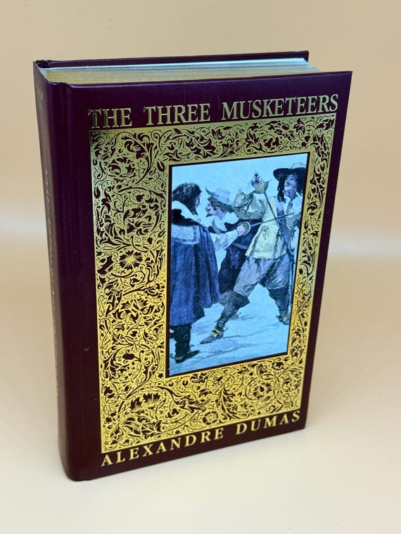 The Three Musketeers by Alexander Dumas 1999 Trident Press fine binding edition Classic Literature