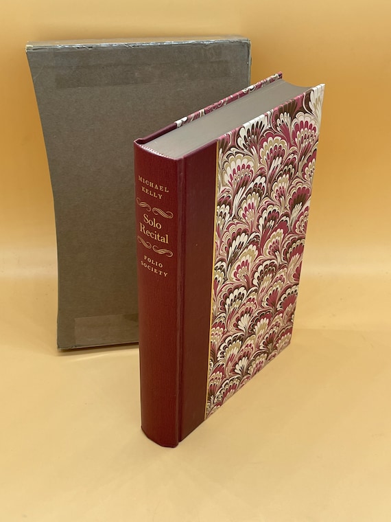 Rare Books Solo Recital The Reminiscences of Michael Kelly Folio Society 1972 Music History Books for Readers Gifts Used Books