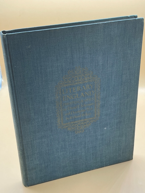 Literary History Books Literary England w Photos by David E Scherman and text by Richard Wilcox 1944 Random House Publishing English History