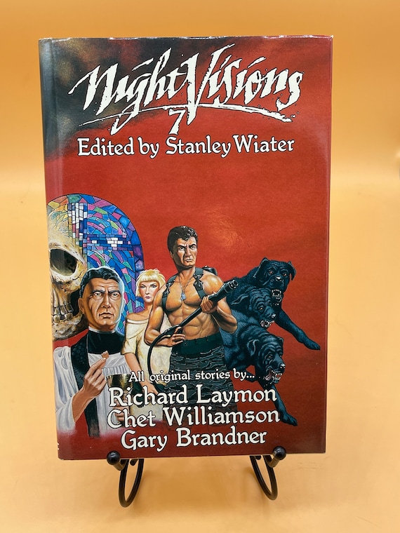 Night Visions 7 Edited by Stanley Wiater First Edition 1989 Dark Harvest Press hardcover illustrated by Charles Lang all original stories