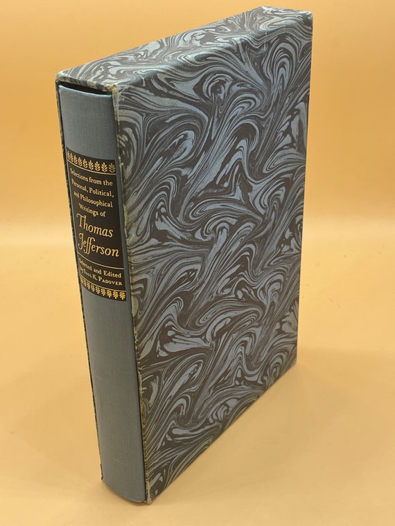 Rare Books Selections from the Personal, Political, and Philosophical Writings of Thomas Jefferson 1967 Heritage History Books Gift Books