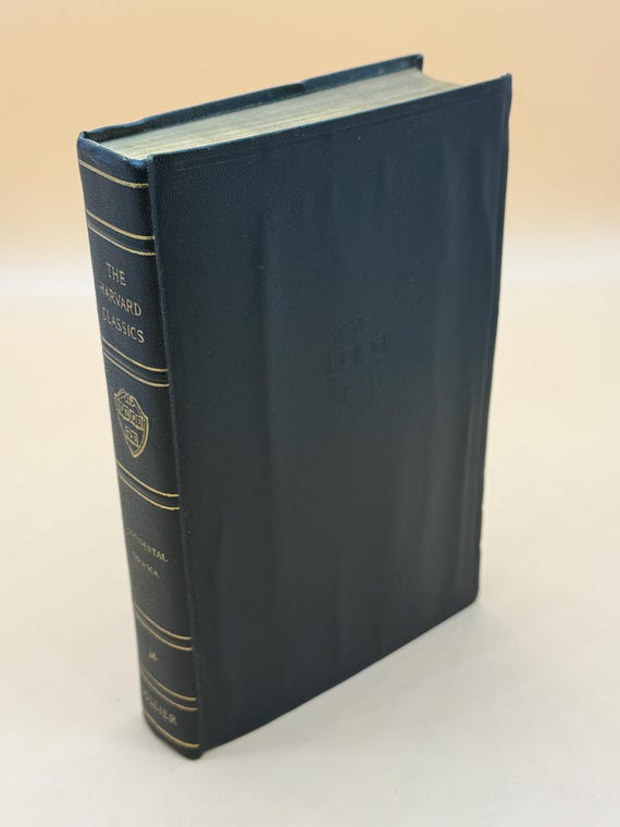 Continental Drama Calderon Corneille Racine Moliere Lessing Schiller 1910 Collier Publishing The Harvard Classics Fabrikoid Edition