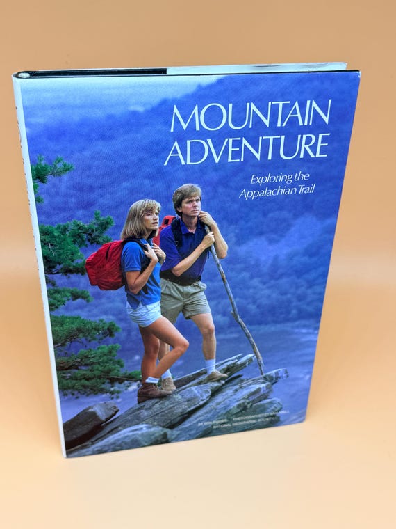Mountain Adventure Exploring the Appalachian Trail 1988 National Geographic books Nature Naturalists books