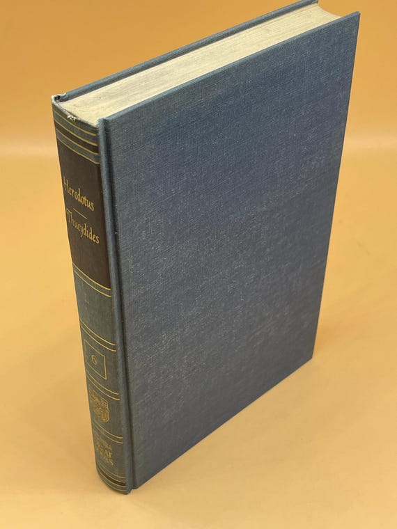 Herodotus Thucydides History Herodotus Peloponnesian War Thucydides 1952 Britannica Great Books series Ancient History books