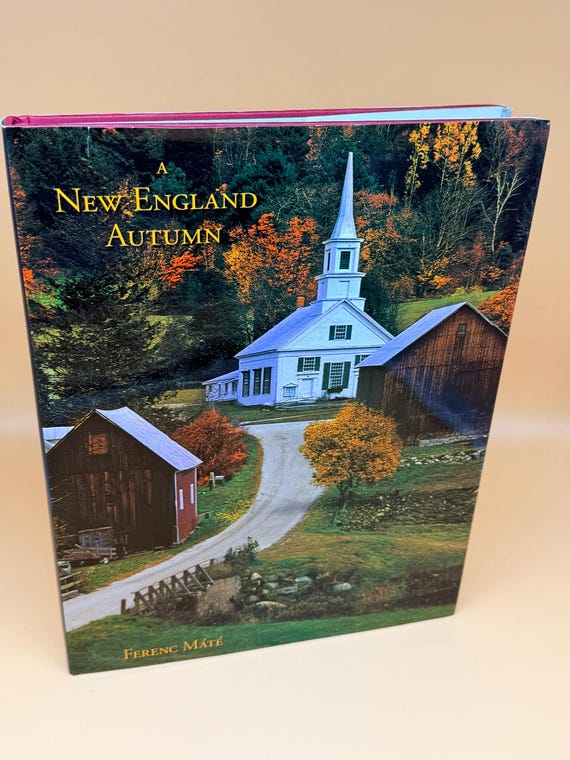 New England Autumn A Sentimental Journey 2006 Albatross Books Art Photography books New England history coffee table books