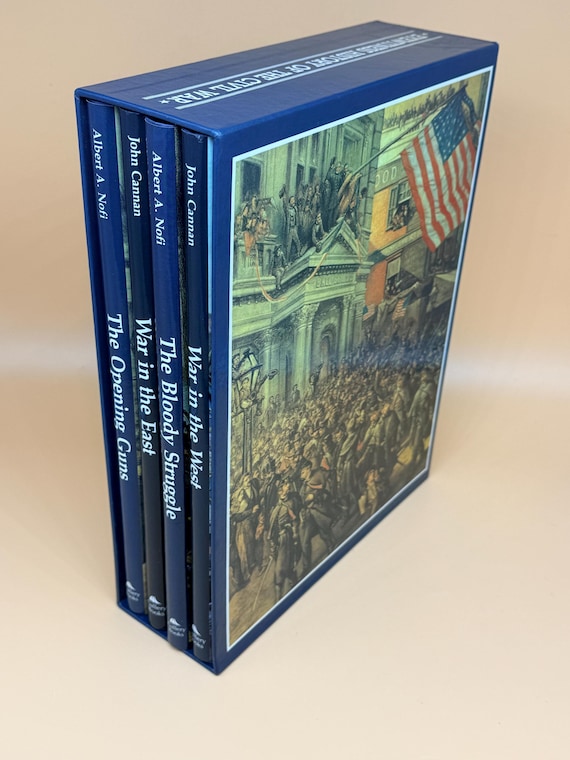 Eyewitness History of the Civil War 4 Volume set w slipcase civil War history books