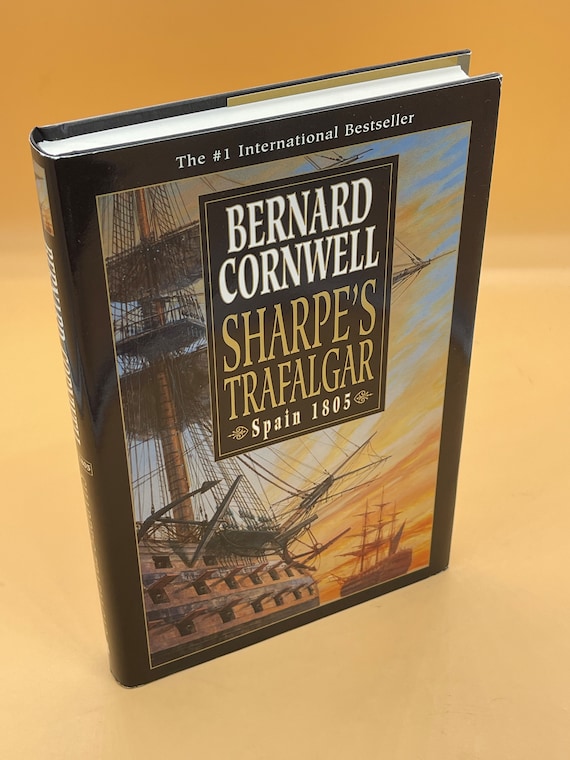 Historical Fiction Books Sharpe's Trafalgar Spain 1805 a Historical Novel by Bernard Cornwell 2001 Harper Collins  Novel Gifts for Readers