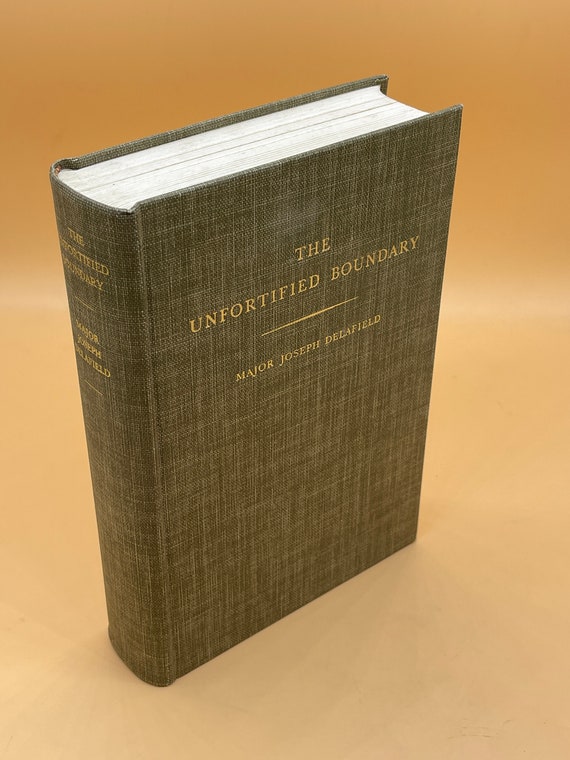 Rare Books Unfortified Boundary A Diary of the First Survey of the Canadian Boundary Line  St Regis to Lake of Woods Major Joseph Delafield