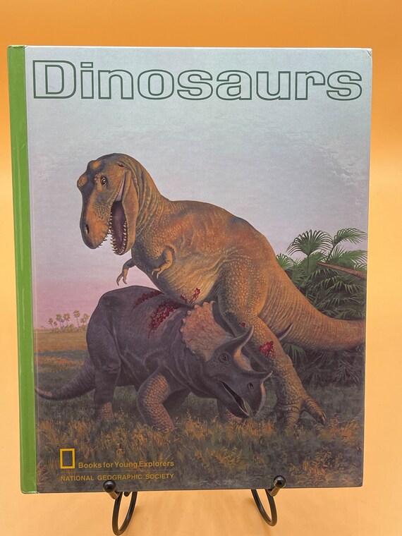 Books for Young Explorers Dinosaurs from National Geographic series 1987 Dinosaur books for Childrens gifts kids books educational books