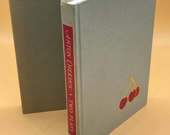 Two Plays by Anton Chekov The Cherry Orchard & Three Sisters 1966 Heritage Press Edition Russian Literature Russian Plays Russian Playwright