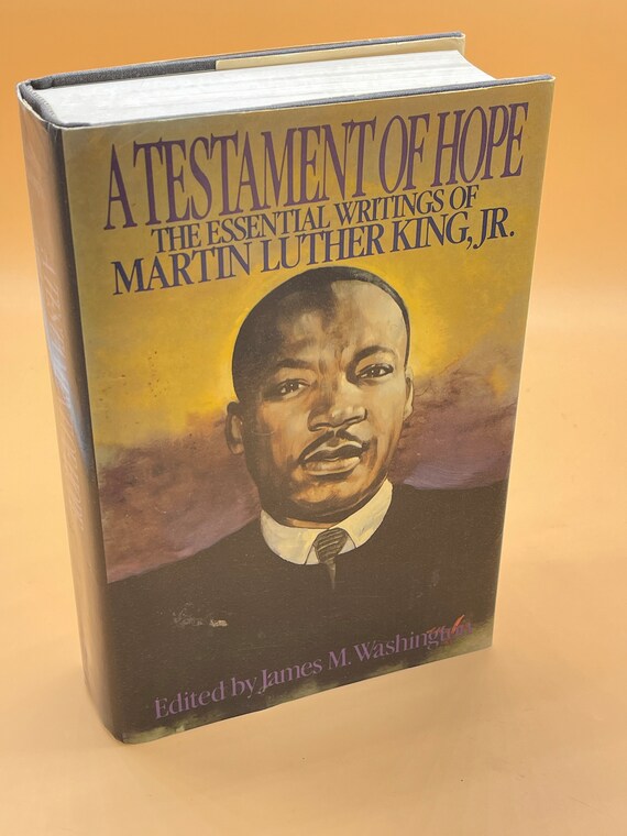 Rare Books A Testament of Hope the Essential Writings of Martin Luther King, Jr. 1990 Harper & Row Publishing Civil Rights Books for Readers