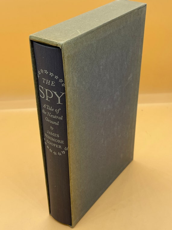 Fiction Literature The Spy A Tale of the Neutral Ground by James Fenimore Cooper  1963 Heritage Press Historical Fiction Books for Readers