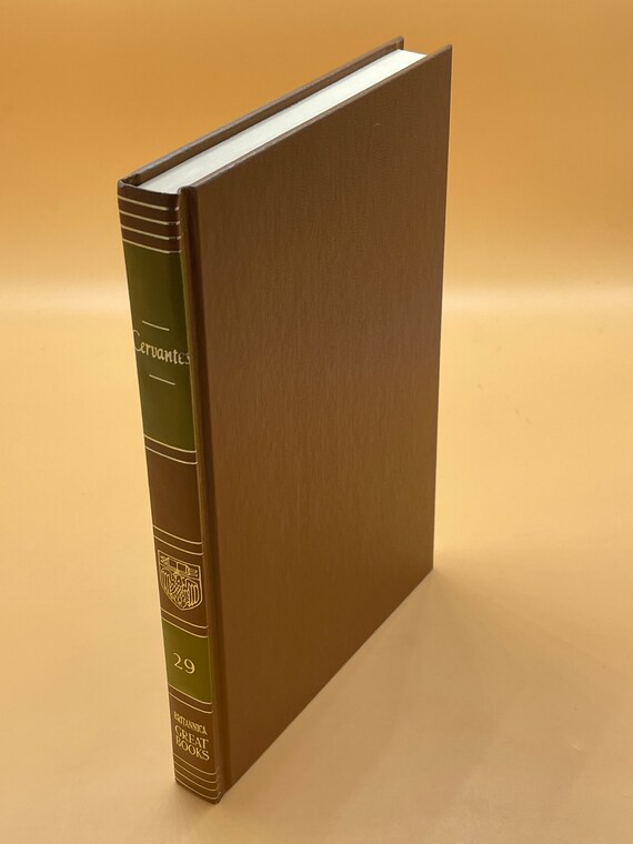 Rare Books Cervantes The History of Don Quixote de La Mancha Great Books of the Western World 1977 Britannica  Classic Literature Gift Books
