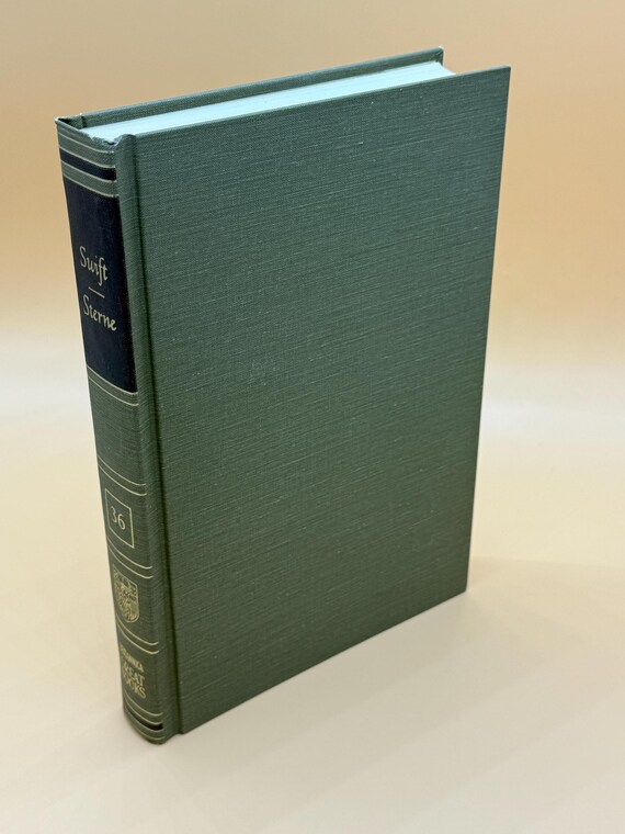 Gullivers Travels by Jonathan Swift and Tristram Shandy by Laurence Sterne 1952 Britannica Great Books series Classic Literature gift books