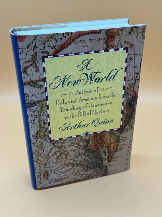 Colonial America History Book: Jamestown to Quebec, 1994 Faber & Faber