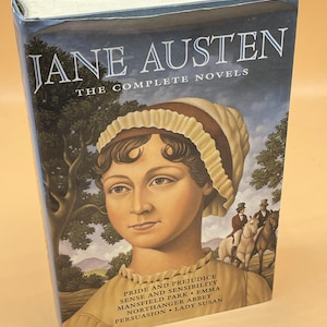 Classic Literature Jane Austen The Complete Novels 2001 Gramercy Publishing Seven Jane Austen Vintage Book Gifts Illustrated Jane Austen