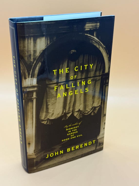 The City of Falling Angels by John Berendt 2005 Penguin Press Nonfiction books Venice History books Venice Italy gift books