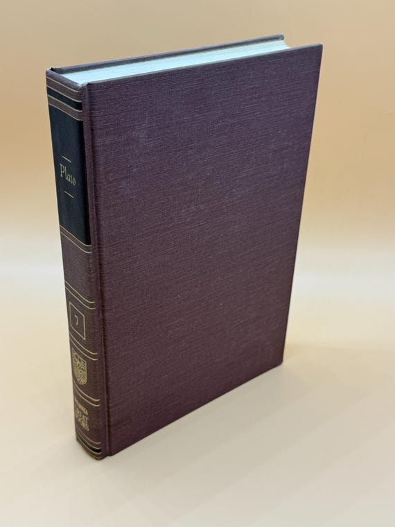 The Dialogues of Plato The Seventh Letter 1952 Britannica Great Books of  Western World Series Philosophy Book Gifts Rare Gifts for Readers