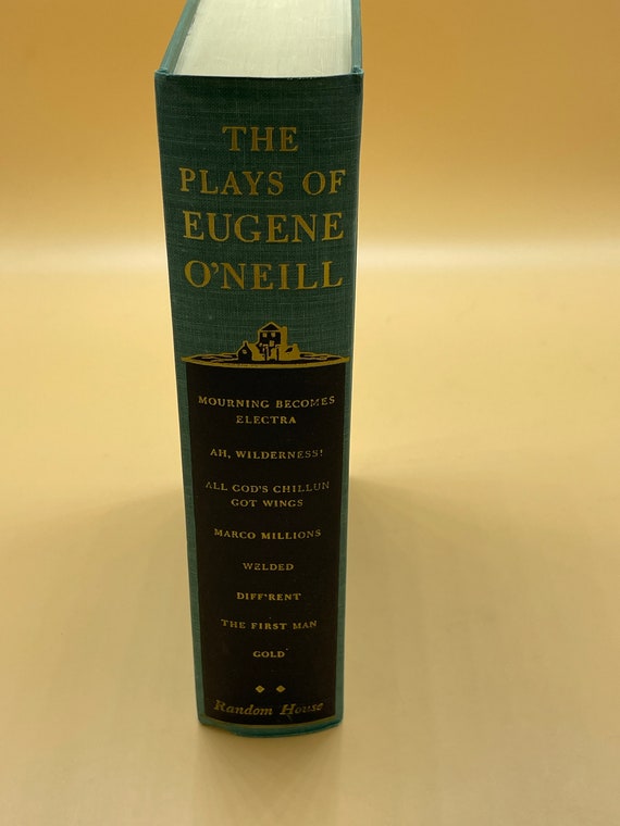 The Plays of Eugene O'Neill Volume Two ONLY 1955 Random House Publishing Literature and Plays Vintage Book Gifts Broadway Plays Musicals
