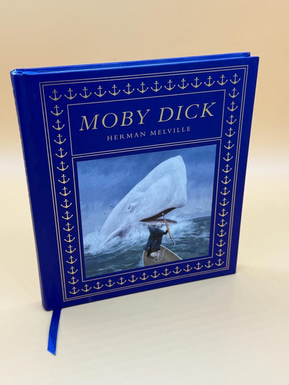 Moby Dick by Herman Melville 2004 Dalmatian Press Classic Library for Children Childrens literature Childrens book gifts