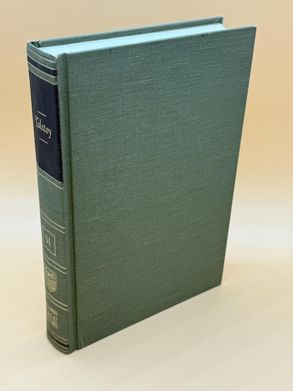 War and Peace by Leo Tolstoy 1952 Britannica Great Books of the Western World Series Russian literature books Literary gift books rare books