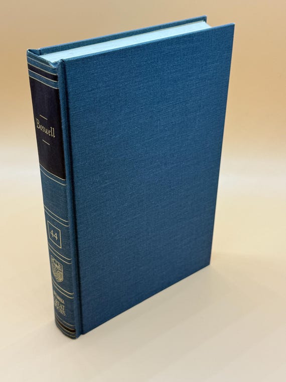 Life of Samuel Johnson by James Boswell 1952 Britannica Great Books series Biography books English Biographies rare gift books for readers