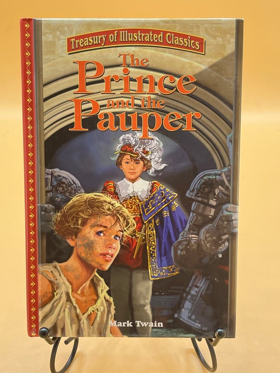 Children's Books The Prince and The Pauper by Mark Twain adapted for young readers Illustrator Dave Hopkins Classic Literature Gift Books