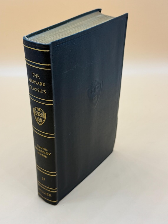 The English Philosophers of the 17th and 18th Century Locke Berkeley Hume The Harvard Classics 1910 Collier Publishing Fabrikoid Edition
