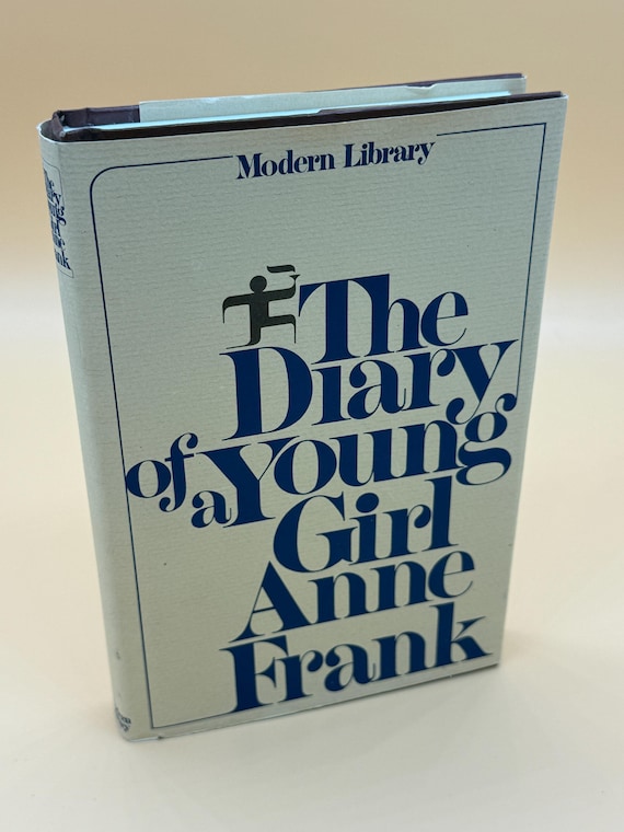 Diary of a Young Girl Anne Frank circa 1970's reprint Modern Library Rare Books History Books Narrative of History during World War Two
