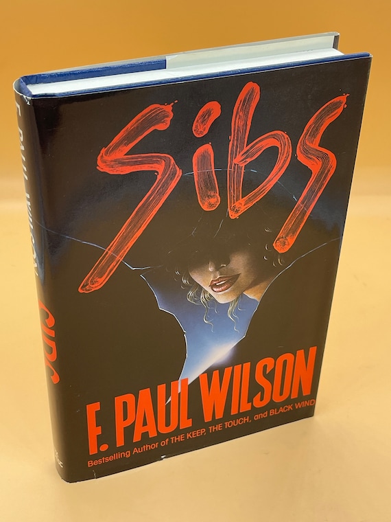 Horror Books Sibs A Novel by F. Paul Wilson 1991 Dark Harvest Trade Edition Rare Books Collectible Books Vintage Horror Gifts for Readers