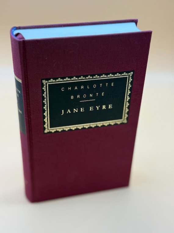 Jane Eyre by Charlotte Brontë  1991 Everyman's Library Knopf Publishing English Literature Gothic Romance classic book gifts for readers